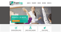Desktop Screenshot of expolog.biz